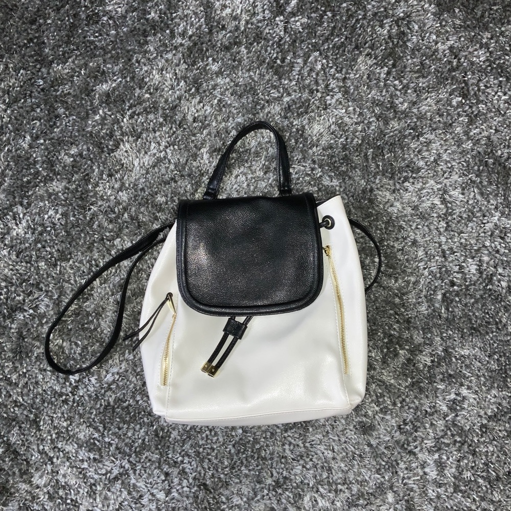 Ivory handbag/mini backpack